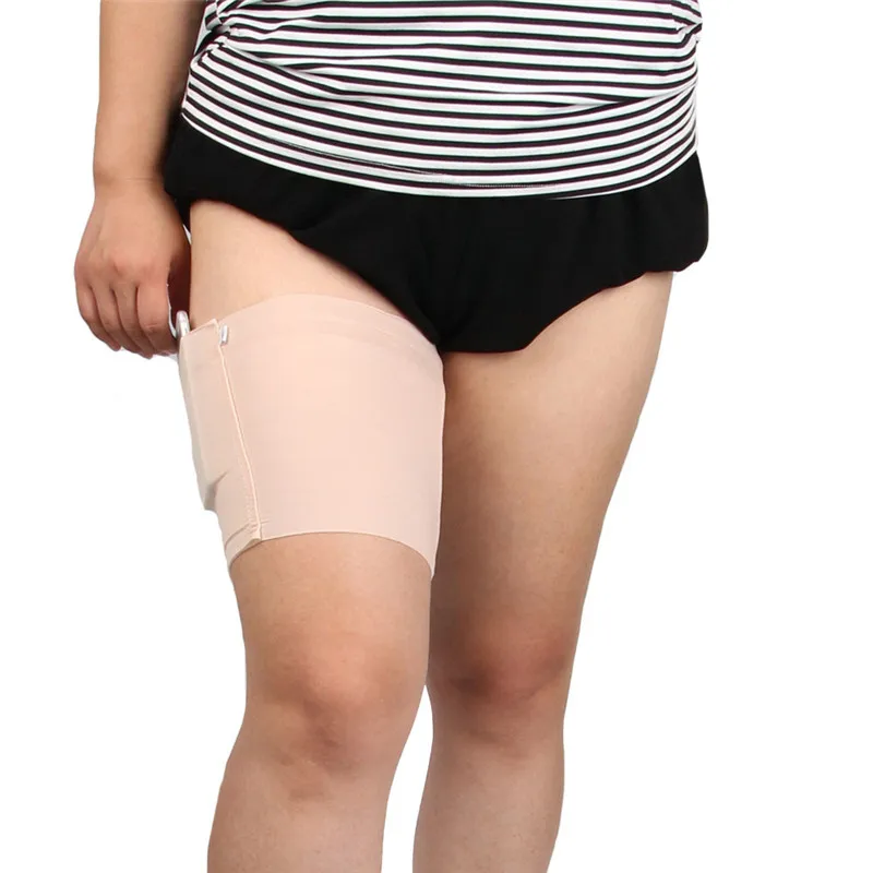 Летние женские сексуальные подвязки с карманом Анти Трение мобильный телефон