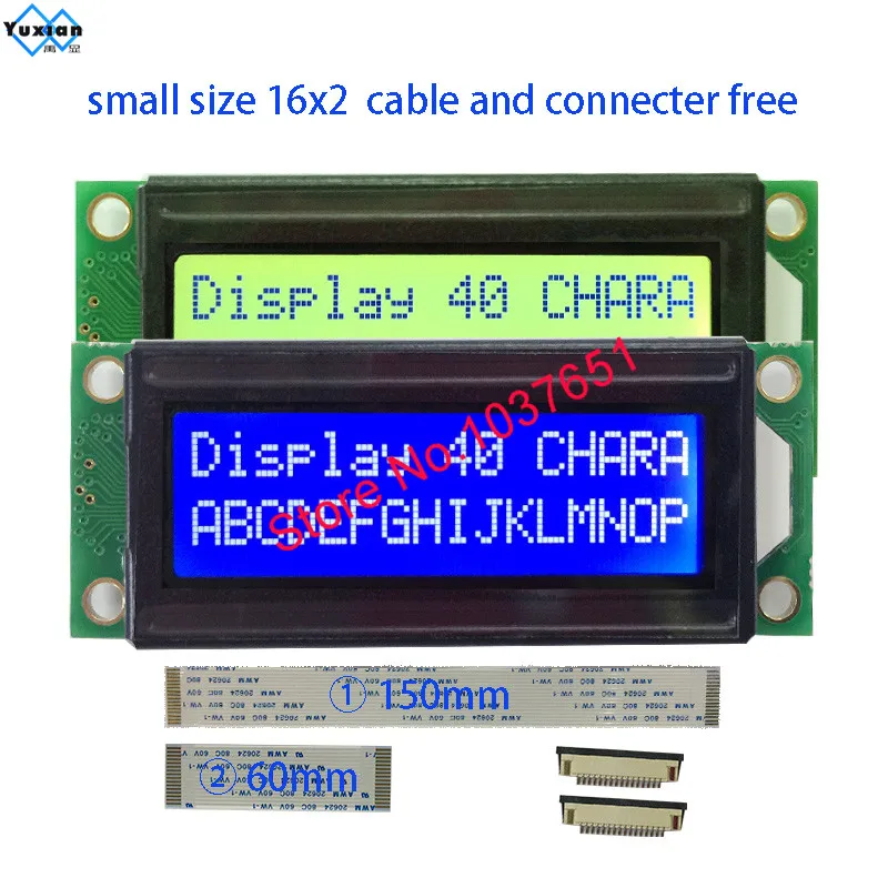 ЖК-модуль Mini Small 16x2 1602 LC1629 вместо OM16213 FMA16213 LMB162X PC1602-K PC1602L | Электроника