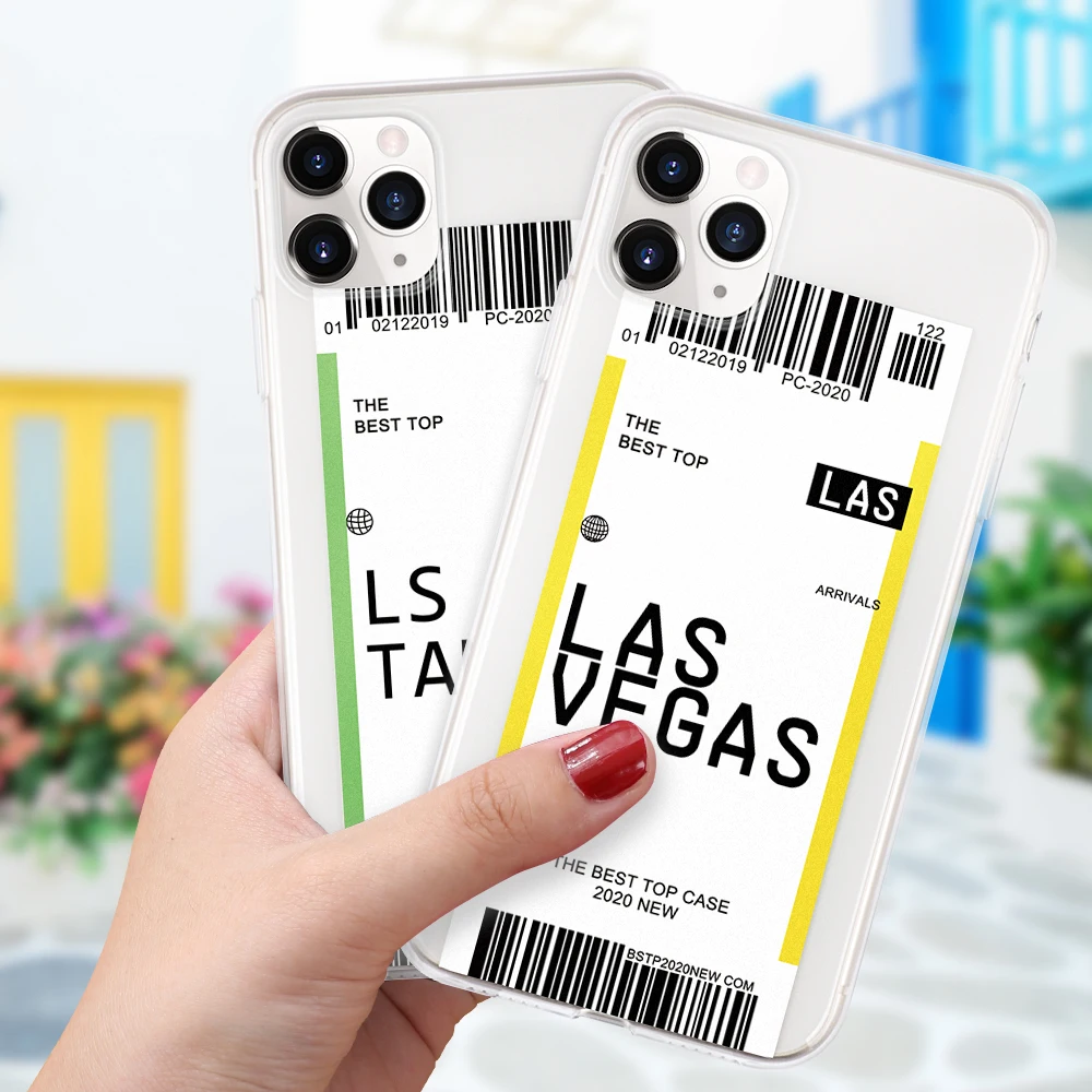 Чехол для телефона с принтом штрих кода iPhone 7 8 Plus 11 Pro X XS Max XR|Бамперы| |