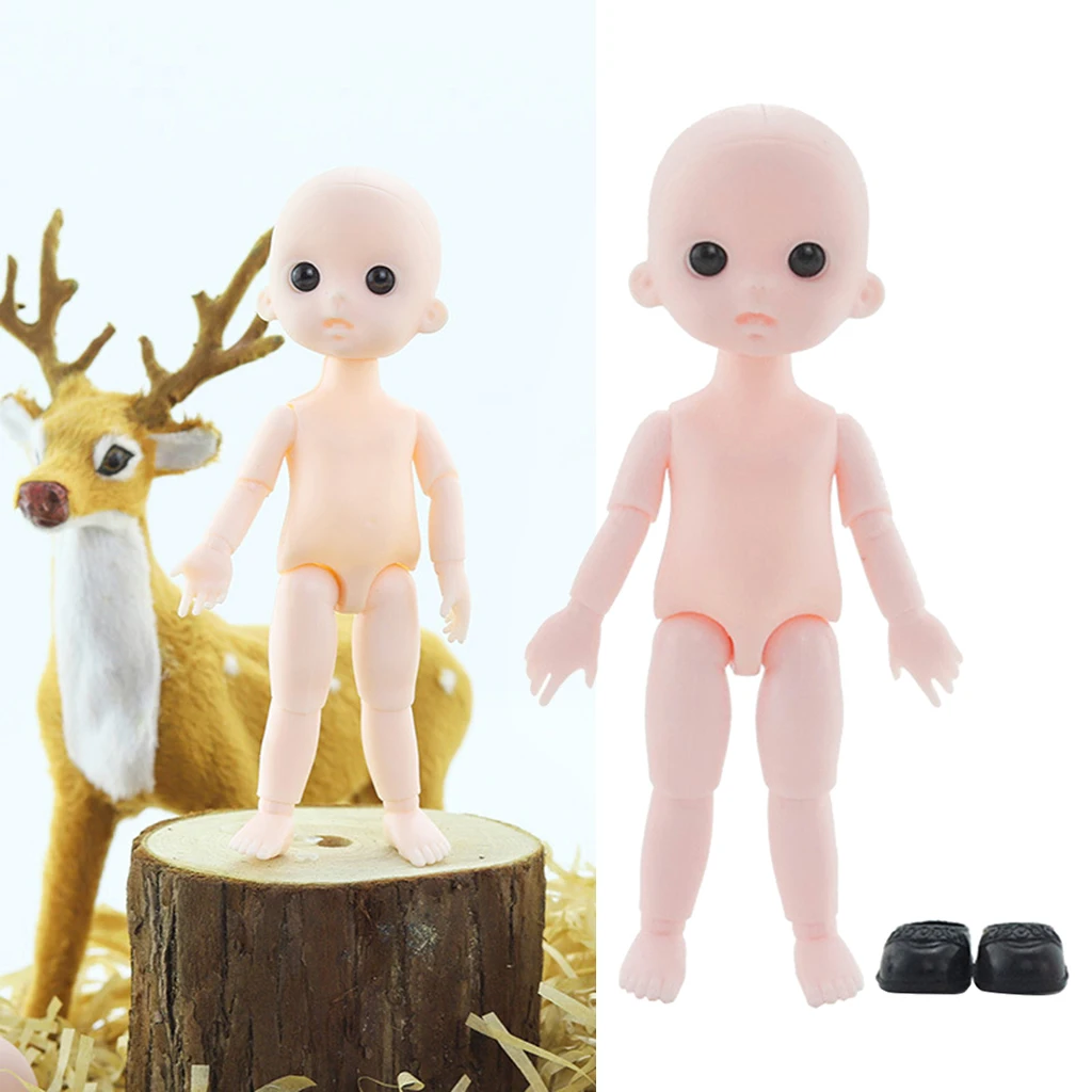 Шарнирная фигурка BJD 1/12 для самостоятельного изготовления аксессуары макияжа OB11