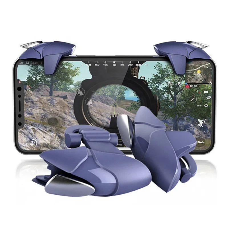 

ABS Game Controller Mobile Phone Gaming Accessories for PUBG Gamepad Joystick Trigger Aim Shooting Key Button for iPhone Android