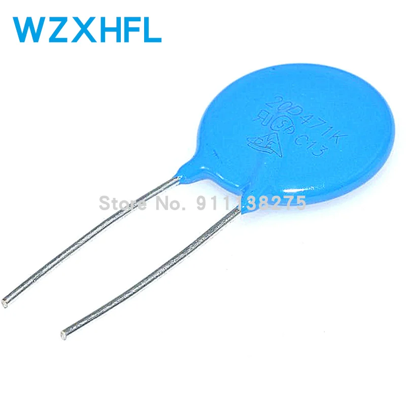 

10pcs varistor 20D471K(470V) piezoresistor