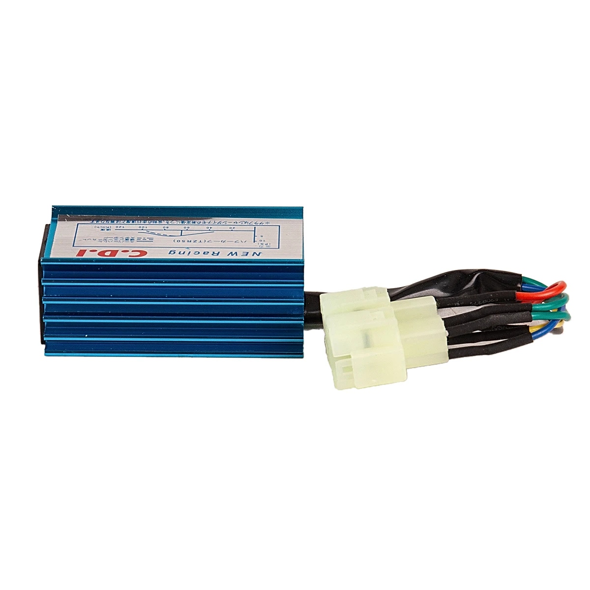 Мотоцикл 6-контактный Синий AC высокопроизводительный гоночный CDI подходит для Gy6