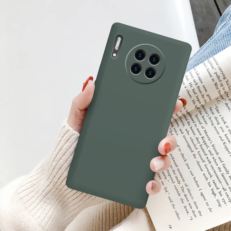 Роскошный тонкий мягкий чехол POBLU карамельного цвета для телефона Huawei Mate30 Mate20 P30