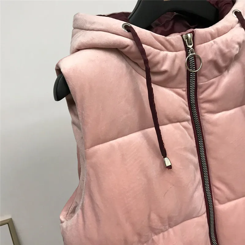 Женский жилет пальто плюс размер 2019 модная новая зимняя теплая парка