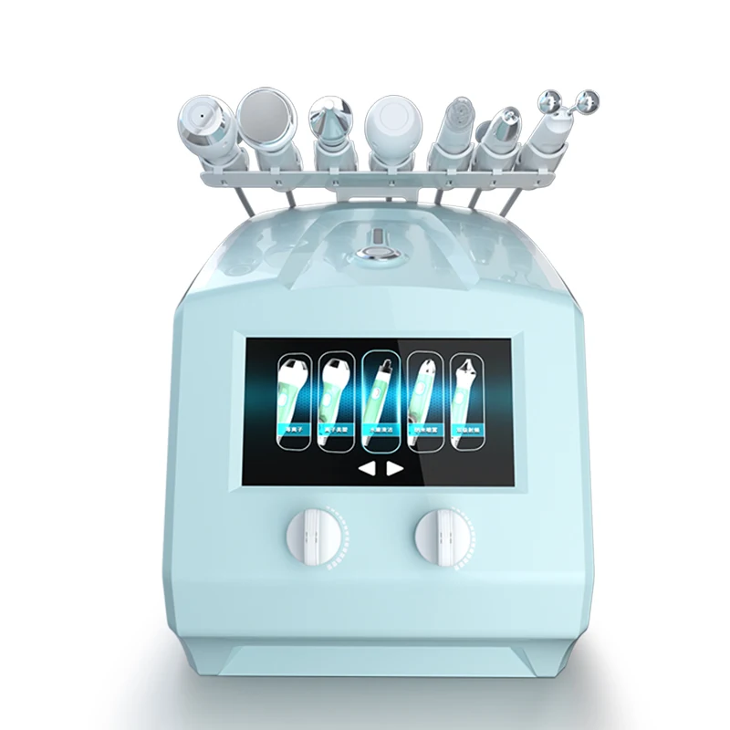 

Multifunction 8 In 1 Aqua Peel Water Jet Peel Facial Machine For Spa Hydrafacial Microdermoabrasion Machine