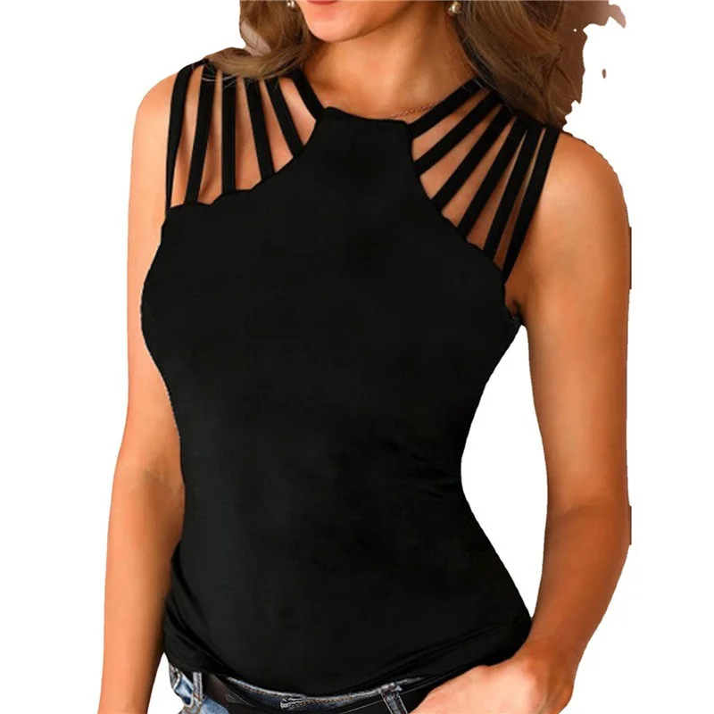 Strappy Vest Plain Top Boob Tube Womens Camiosole Sleeveless Bralet Crop Ladies | Женская одежда