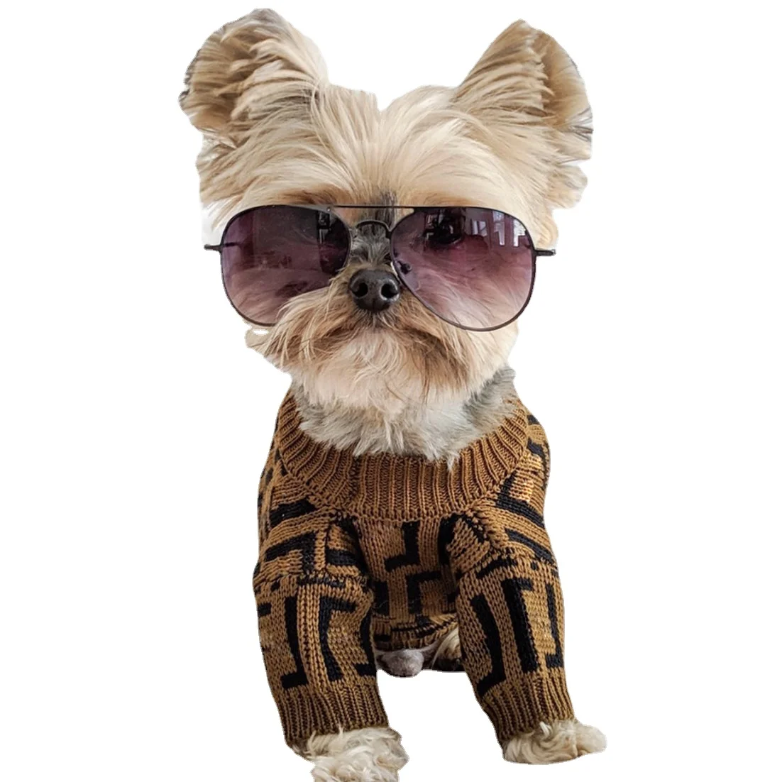 

2021 New Designer Dog Clothes Dachshund Dog Sweater French Bulldog Corgi Chihuahua Pet Clothing Sphynx Cat Coat