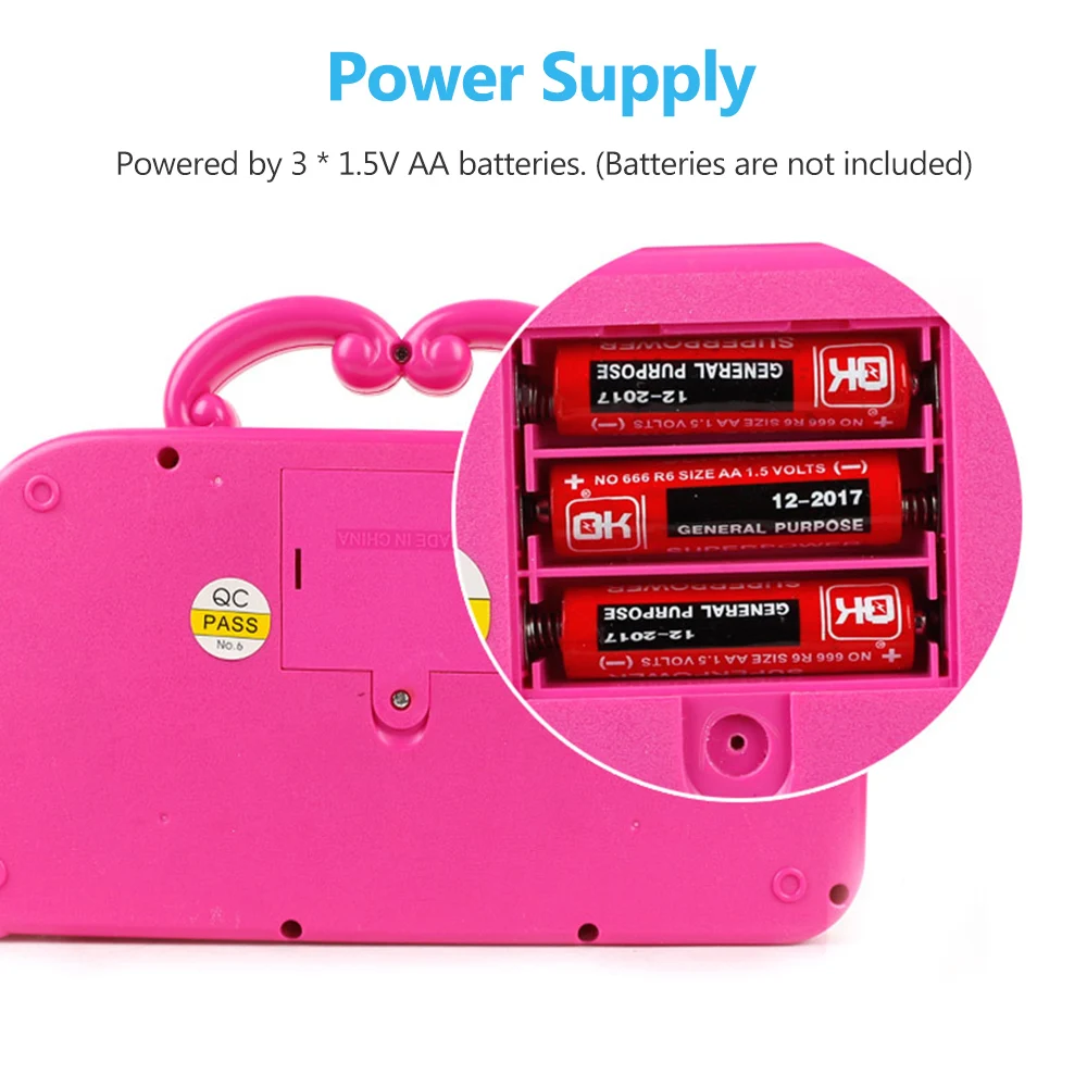 

New 21 Keys Kids Cartoon Electronic Piano Toy Interactive Toddler Piano Keyboard Baby Piano Musical Toy with Microphone