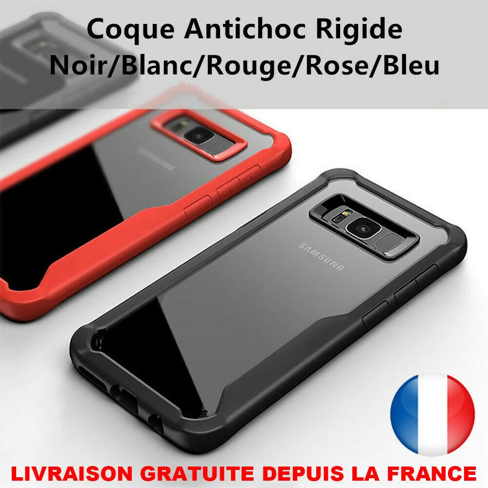 

Antichoc Housse Slim Pour For Samsung Galaxy S8 Plus S9 Note8 A8 Coque Rigide Bumper