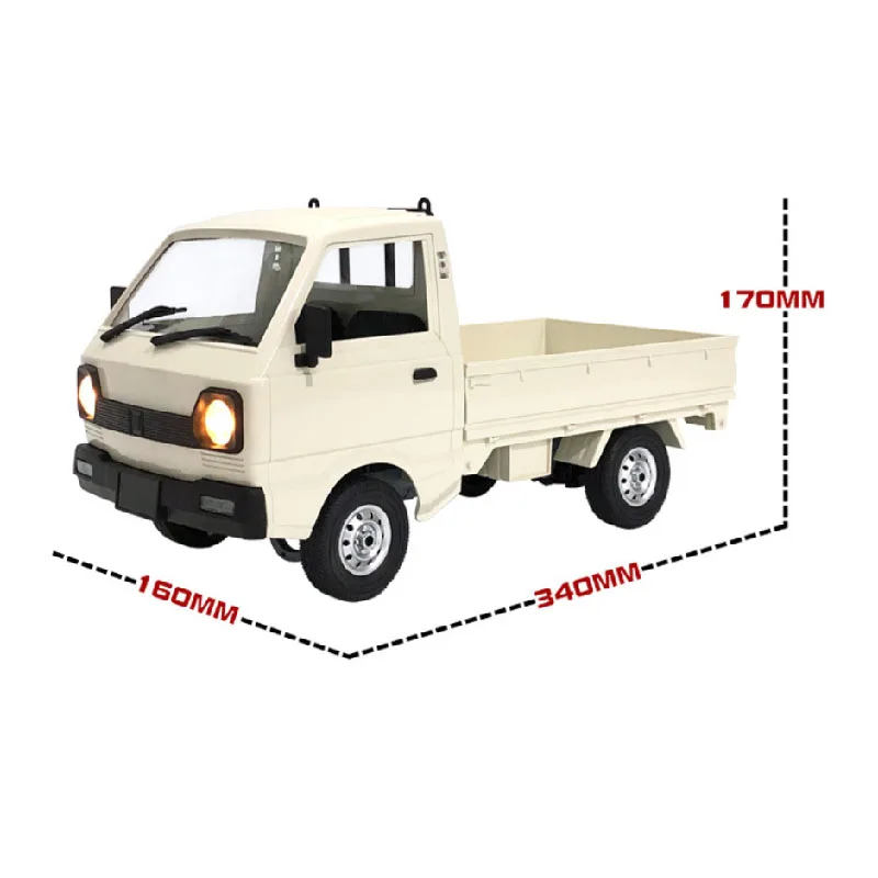 Машинка с дистанционным управлением WPL D12 Радиоуправляемый автомобиль 1/10 4WD