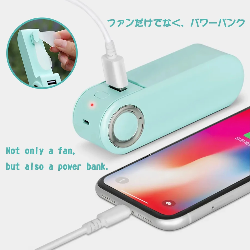 

2021 Summer Most Popular Mini Rechargeable Desk Table Office Electric Usb Folding Fan With Power Bank