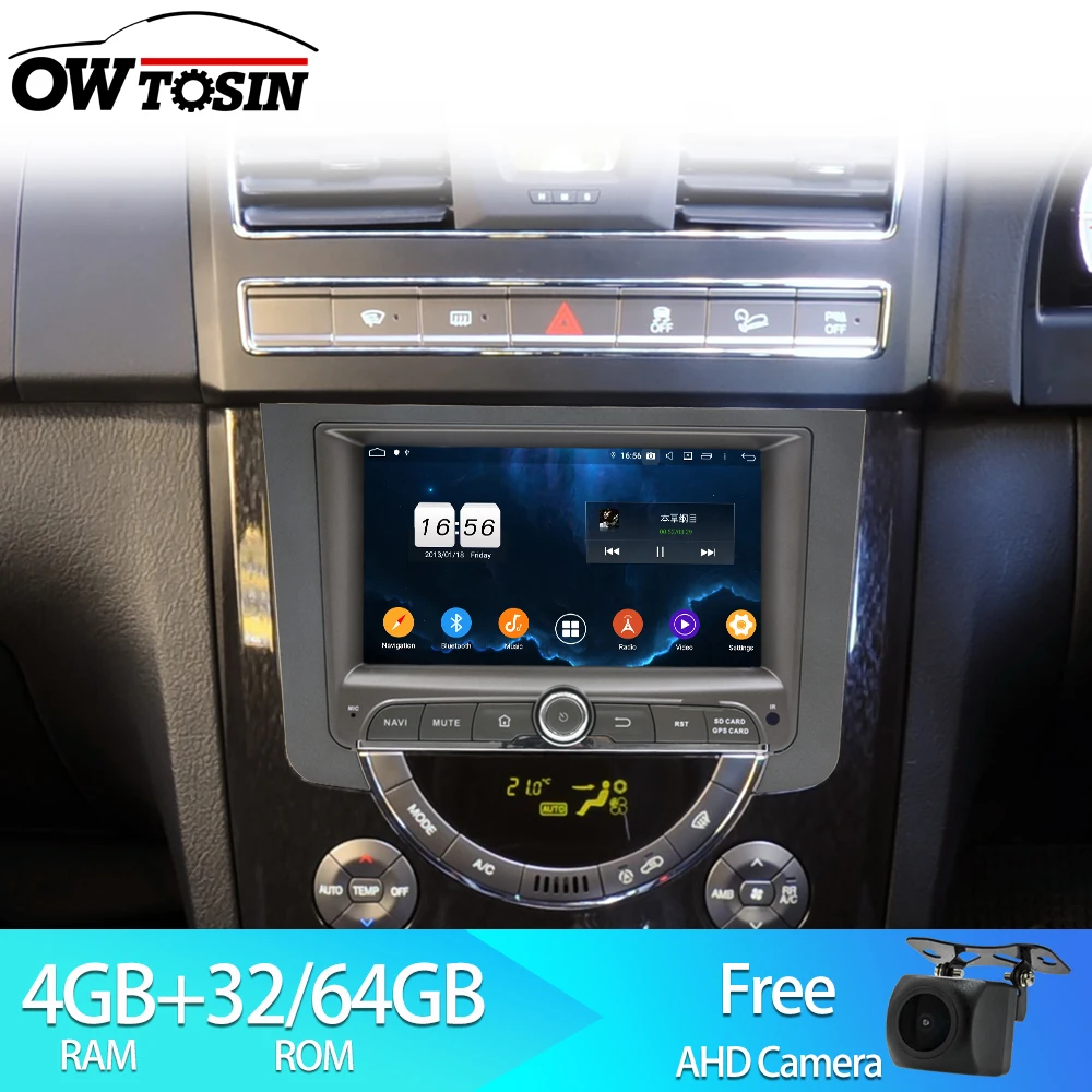 Автомагнитола Owtosin 2 din Android 9 0 мультимедийный проигрыватель для Ssangyong Rexton 2012 2013 2014