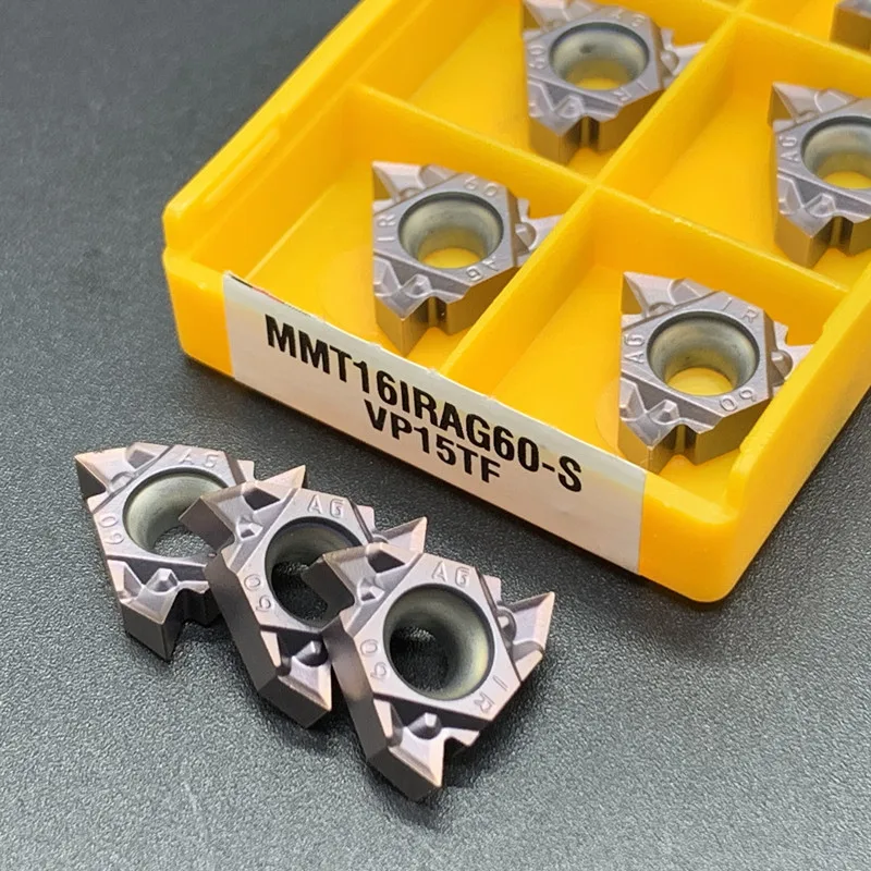 

MMT 16IR 16ER AG60-S UE6020 VP15TF US735 MMT16IR MMT16ER Pressed Thread Turning Tool CNC Machine Tool Turning Parts