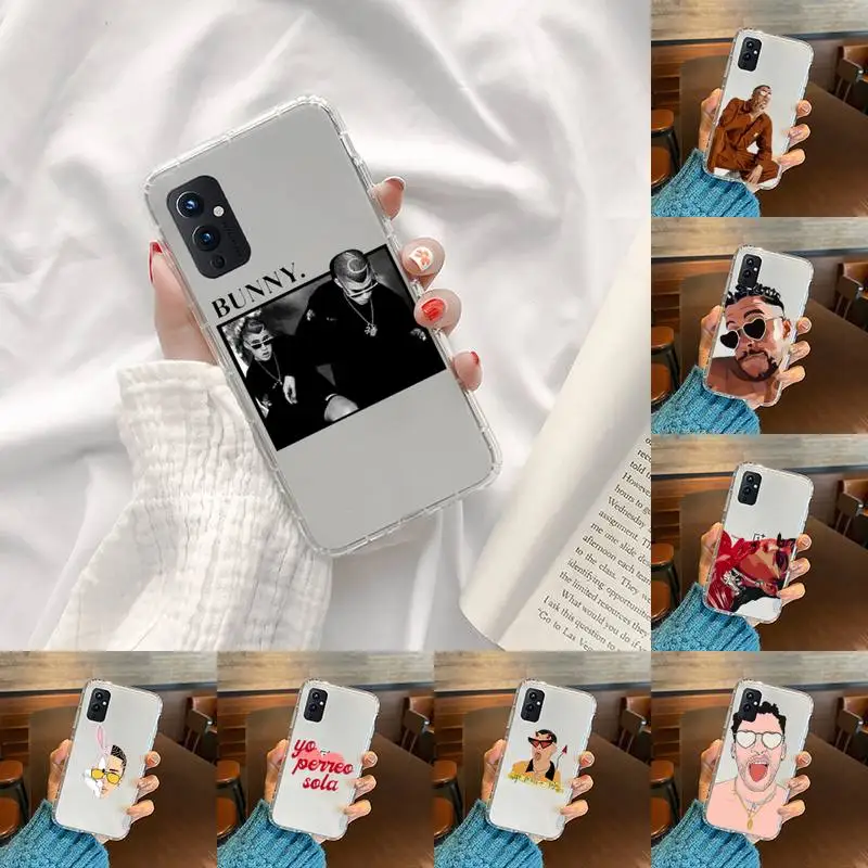 

Yo Perreo Sola Bad Bunny Maluma Phone Case Transparent For OnePlus MEIZU MEITU M 7 8 9 16 17 T PRO XS moible bag