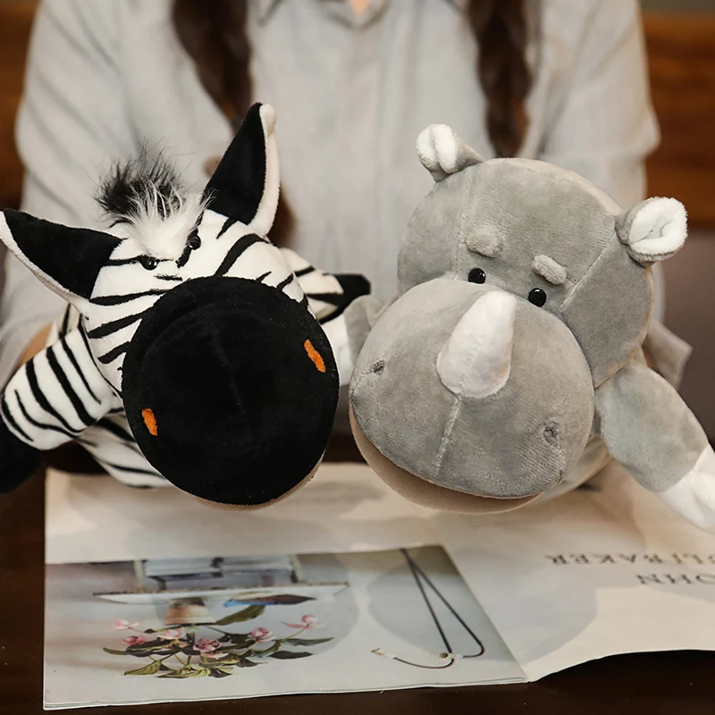 Имитация животных дневной динозавр Лев жираф тигр леопард утка собака кролик