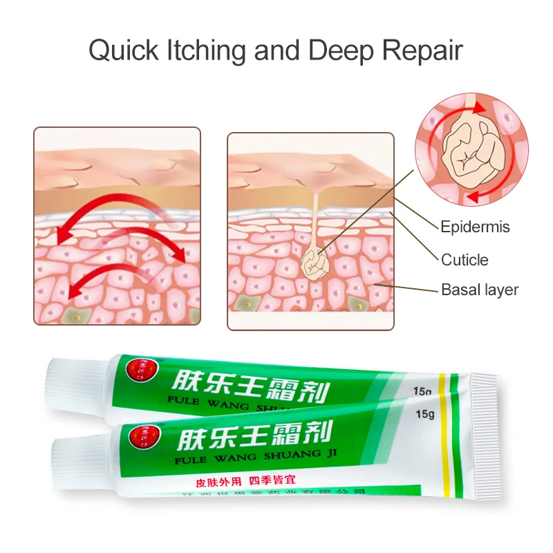 

Sumifun Skin Care 1pcs Psoriasis Antibacterial Cream Dermatitis Eczema Treatment Herbal Medical Plaster Anti-itching Ointment