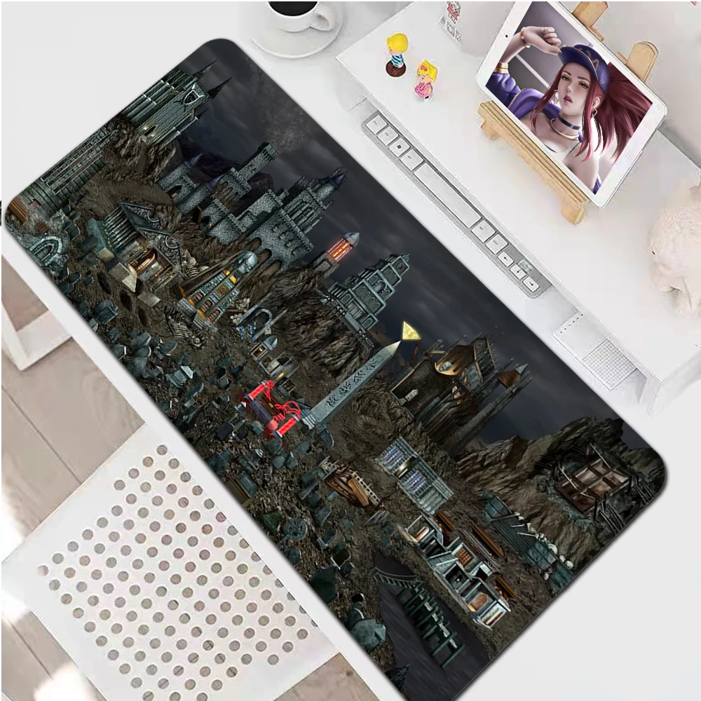 

Heroes of Might and Magic 3 Gamer Computer Accessories Mouse Carpet Gaming Laptop Keyboard Pad Desk Mat Large Mause Pads