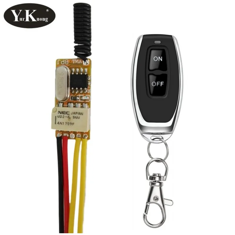 

Беспроводной мини-выключатель YurKuong 3.7-12В