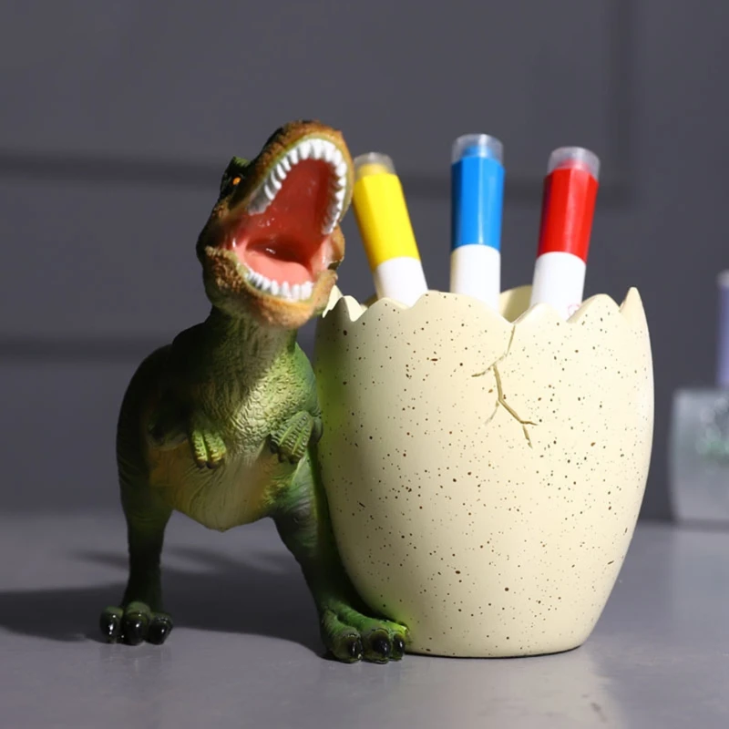 

Exquisite Stationery Holder Lovely Dinosaur-shaped Desk Pencils Holder Party Decorations Supplies Lovely Desk Ornemants