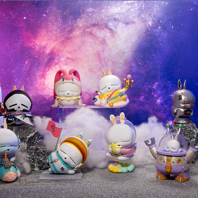 

Blind box toy rabbit space series cute fun rabbit cheap rabbit hand-made cute girl heart doll gift home decoration mystery box