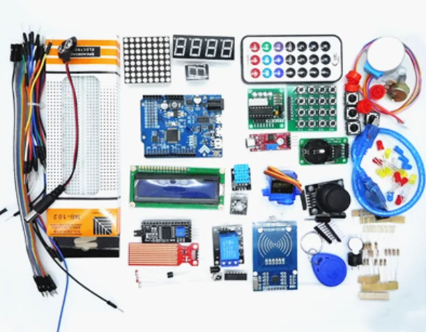 Стартовый набор для Arduino UNO R3 RFID обучающий комплект в розничной коробке - купить по