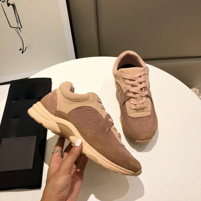 

Women Sneakers New 2021 Brand Women Casual Shoes Designer Trainer Shoe Lace Up Leather Shoes Design Casual Trainer Woman Shoe