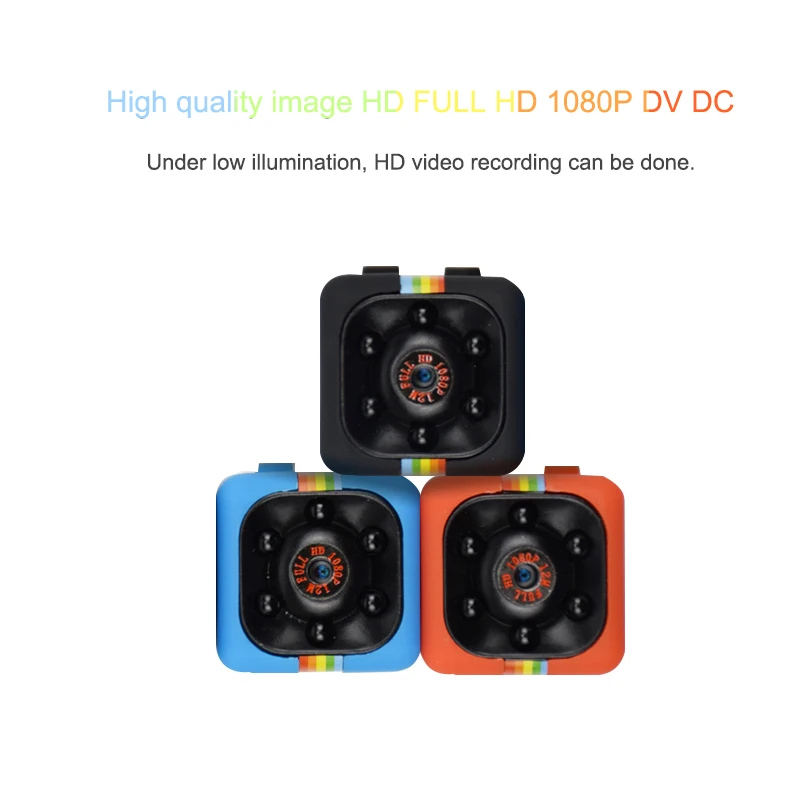 Мини камера видеонаблюдения 1080p инфракрасная ночного видения Скрытая