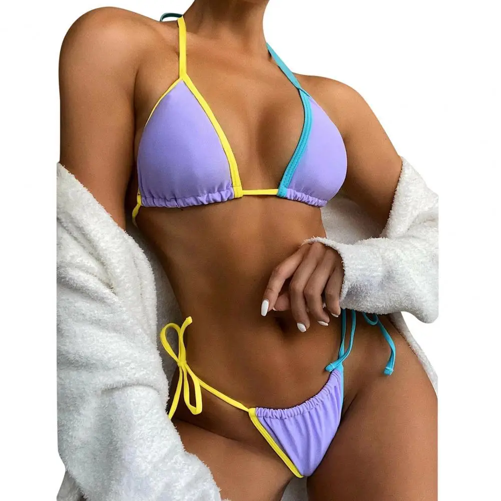 

Swimwear No Underwire Soft Sexy Women Sexy Bikini Swimsuit for Beach Swimming Costume Women Push-up Bra Bikini Set for Beach Hot