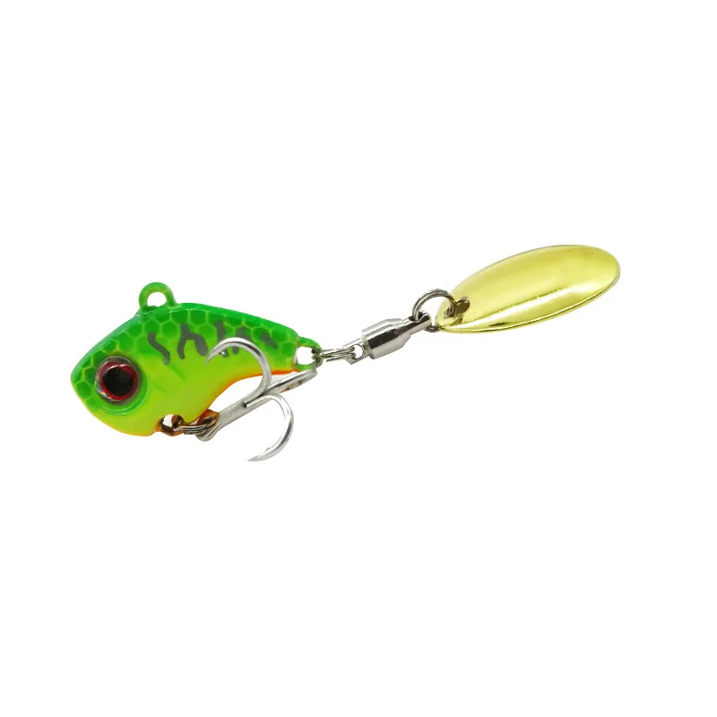 Новая Металлическая приманка с колеблющейся блесной маленький 2,3/2,5/2,8/3,5 см Вибрационный вращающийся блесток Морская рыбалка опускается на дно басов свежая располагает открытым