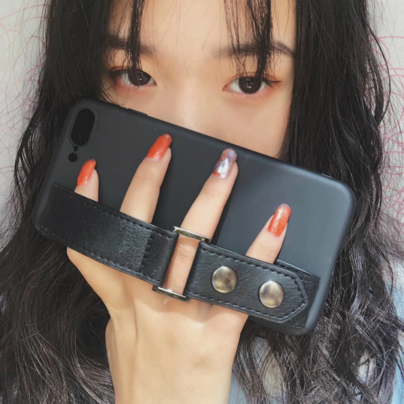 Модный кожаный чехол с ремешком на запястье для iphone 11 11Pro Max X Xs max XR 7 8 Plus 6s