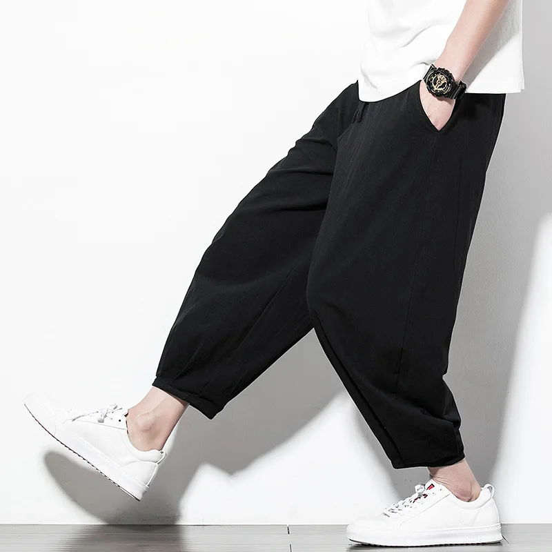 2019 Летние повседневные свободные штаны с широкими штанинами прямые спортивные