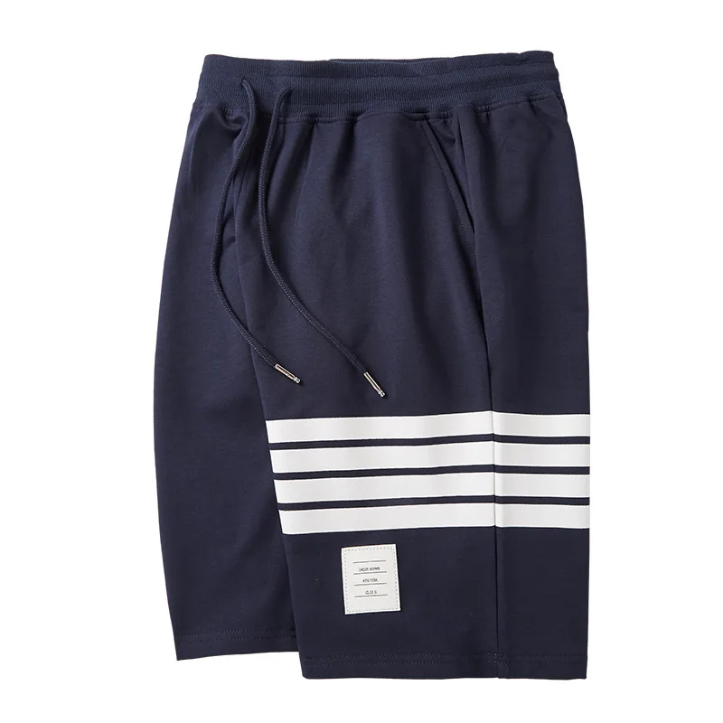 

2021 summer hot style men's knitted sweatpants cotton loose beach leisure fashion Five minutes of pants