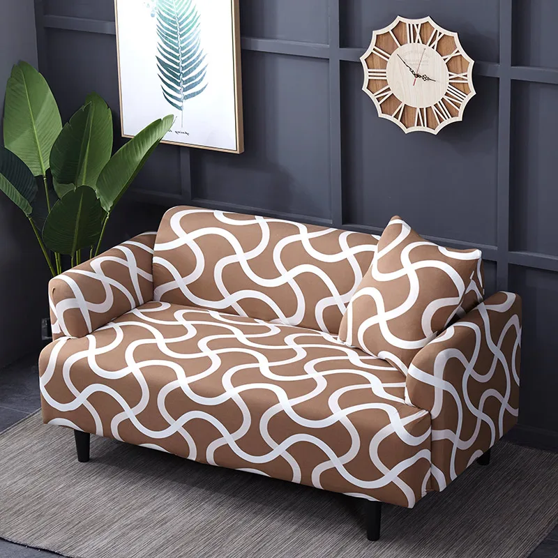 Чехлы для диванов эластичные хлопковые плотные полноразмерное нескользящее