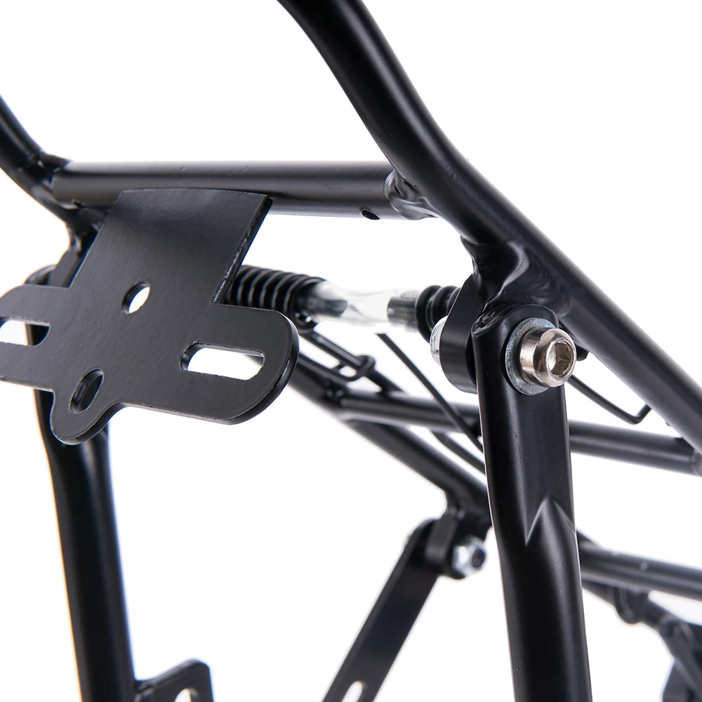 

Assembly Rear Rack Black Aluminum Alloy Spare Parts Bicycle Back V Disc Brake