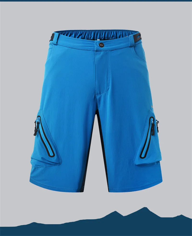 Короткие шорты Cycliste Homme, летние шорты для горного велосипеда, для спорта на открытом воздухе, для езды на велосипеде, бега, пешего туризма, рыбалки, шорты, брюки