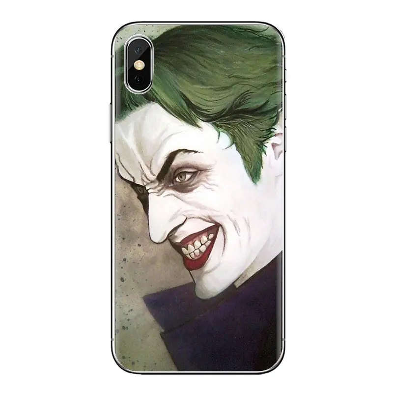 Мобильный телефон чехол для телефона в стиле Джокер ручной улыбка с принтами