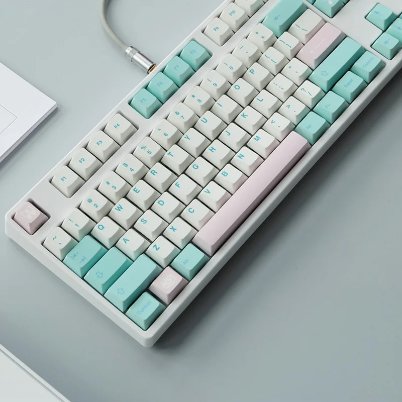 

128 key set mechanical keyboard MX switch, cherry outline key cover
