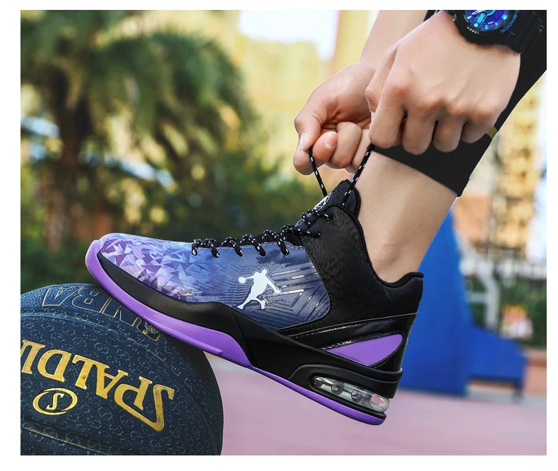 Basket Homme Men Basketball Shoes Sneakers Women Ultra Boost Sport Shoes Boys Girls Fitness Trainers Plus Size 36-45