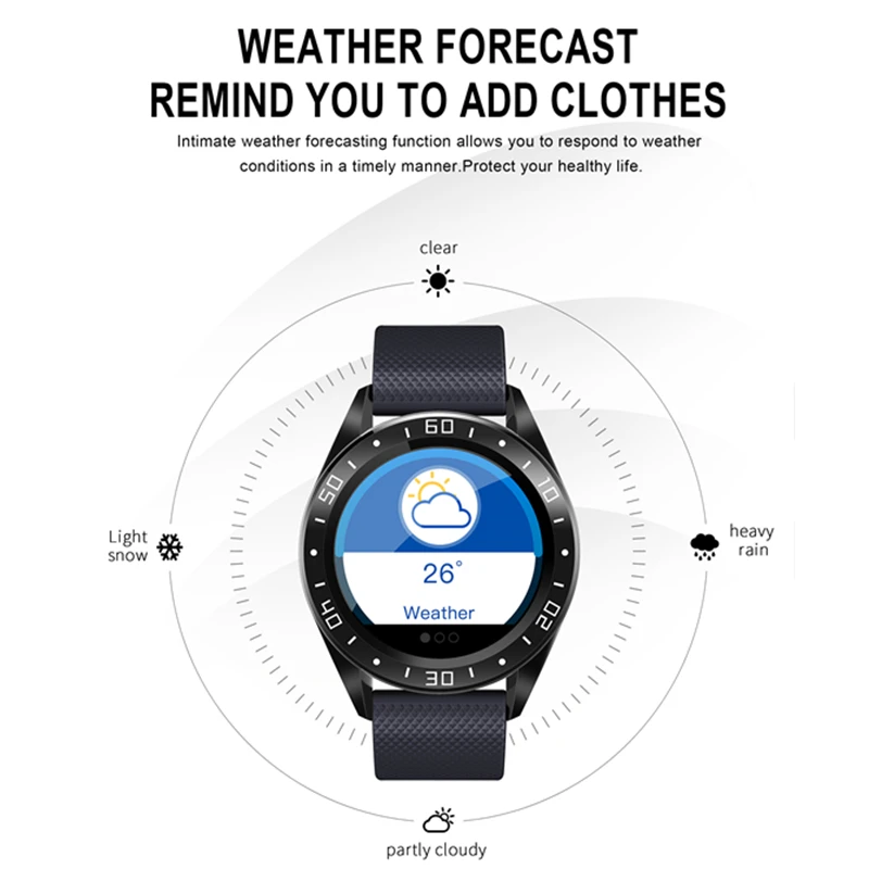 Умные часы с монитором сердечного ритма водонепроницаемые спортивные мужские и