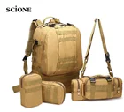 Большой Вместительный рюкзак для кемпинга, тактические сумки для мужчин, Молл, дорожный рюкзак для альпинизма, рюкзак mochila masculina XA497A