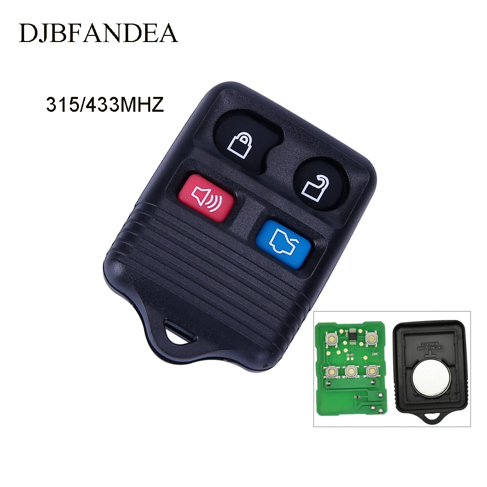 DJBFANDEA дистанционный Автомобильный ключ для безключевого доступа Fob 315 МГц/433 МГц