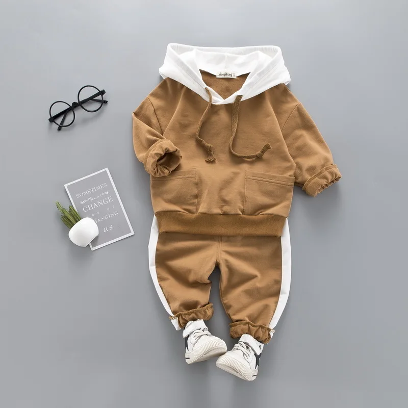 BibiCola baby boys clothing sets infant spring autumn toddler long sleeves+pants 2pcs suit set newborn bebe 2018 outfits |