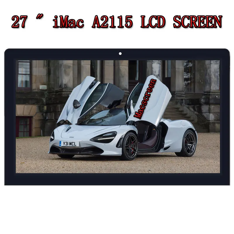 Новый 27 &quotLM270QQ1 SD E1 5K Retina ЖК экран со стеклом в сборе для 2019 года iMac A2115 MRR12SM/A EMC 3194