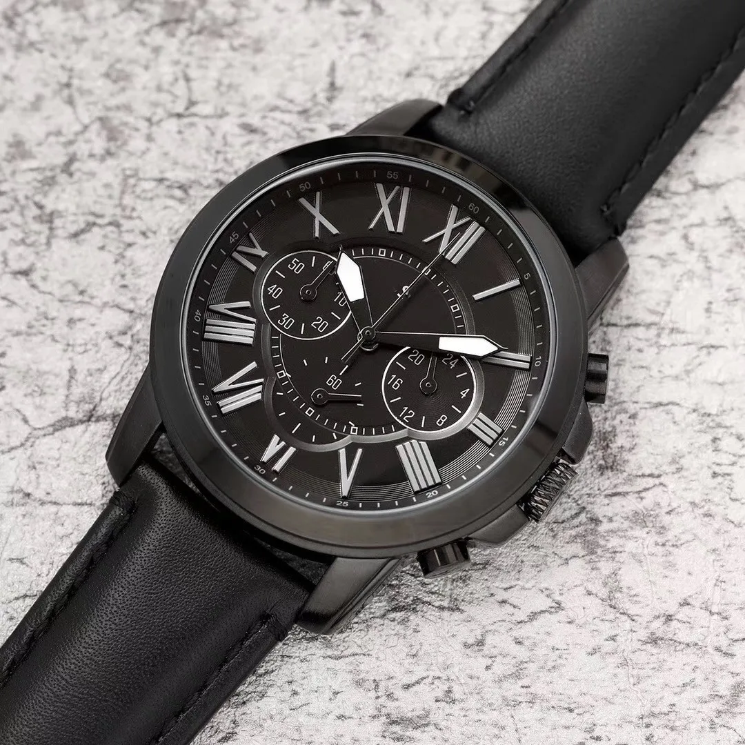 

Foreign trade explosive solid steel band business quartz watch, with calendar function