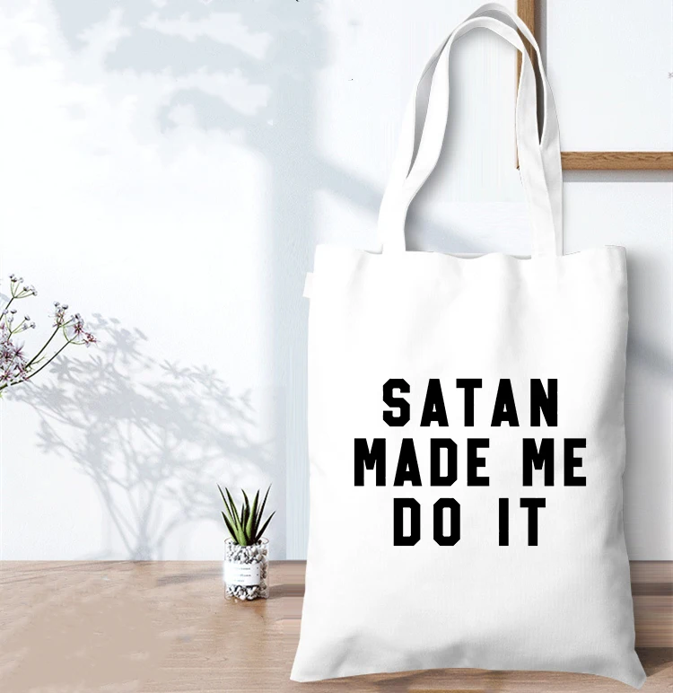 

Way Maker Miracle Worker My God Women Shopping Tote Bag White Canvas Bags Travel Female Shopper Totes Fashion Eco Reusable Bags