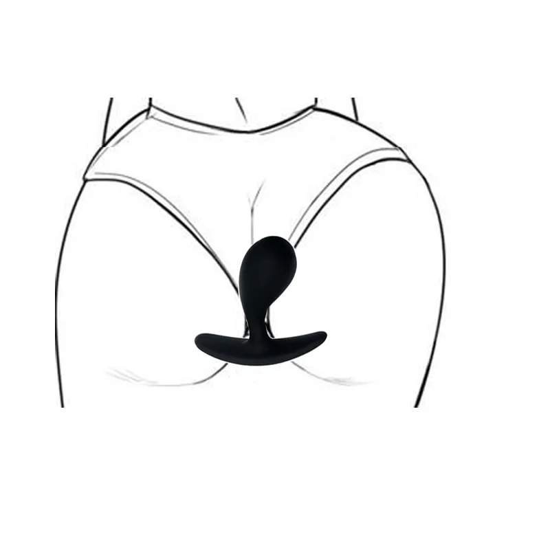 Мини Маленькие большие силиконовые Анальные шарики для ношения Анальная пробка