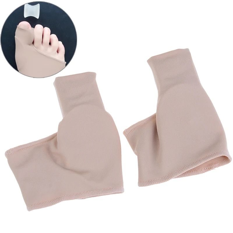 

1Pair Stretch Nylon Hallux Valgus Protector Guard Bunion Corrector Gel Pad Toe Separator Orthopedic Supplies Protector