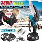 Электрическая цепная мини-пила с индикатором, 6 дюймов, 3500 Вт, 388 в