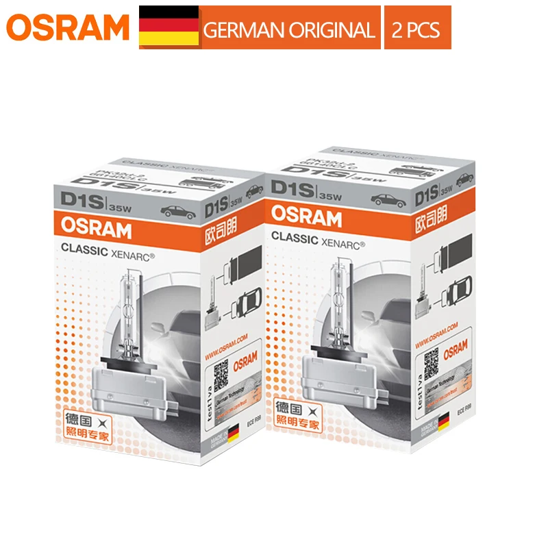 Автомобильная ксеноновая фара OSRAM HID D3S D1S D4S D2S CLC 4200K 12 В 35 Вт (2 шт.)|Лампы для